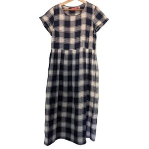 Pyne & Smith no. 17 Plaid Maxi Dress